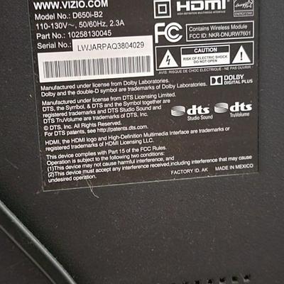 65" Vizio TV