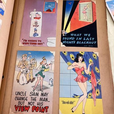 Vintage WW2 WWII Postcard Collection