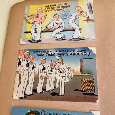 Vintage WW2 WWII Postcard Collection