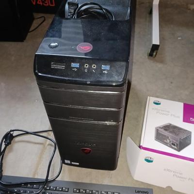 LENOVO TOWER, KEYBOARD & COOLER MASTER