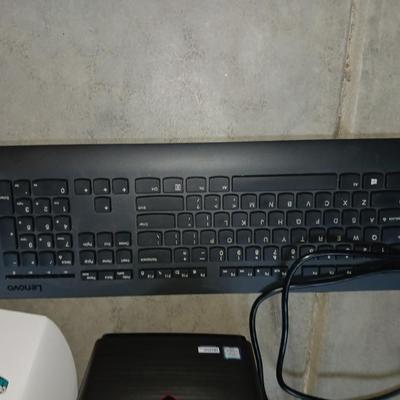 LENOVO TOWER, KEYBOARD & COOLER MASTER