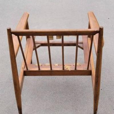 Mid Century Modern Baumritter Spindle Back Armchair / Lounge Chair