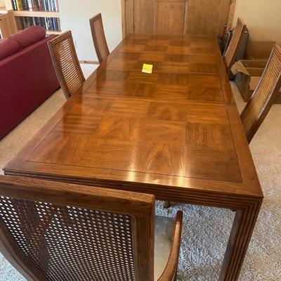 Beautiful table and chairs with table cover