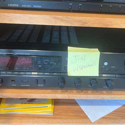 Receiver and 2 speakers