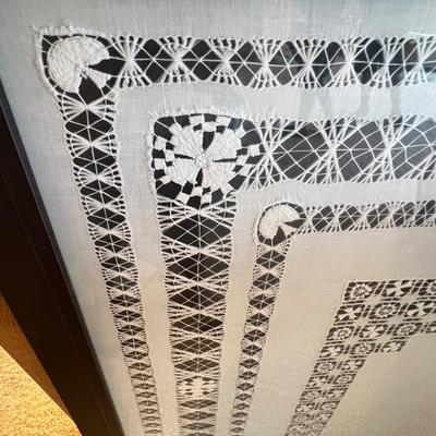 Framed Cutwork