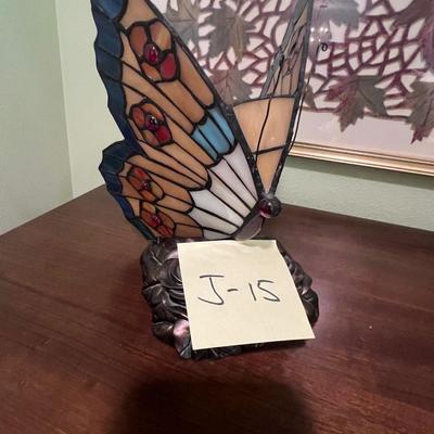 Stained glass butterfly