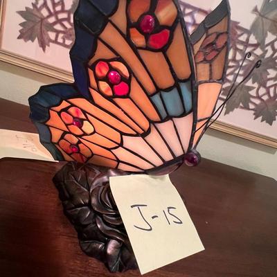 Stained glass butterfly
