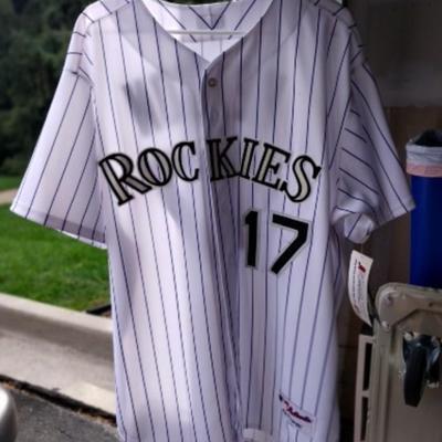 NEW WITH TAGS OFFICIAL ROCKIES JERSEY