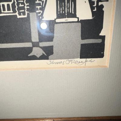 2 pieces of artwork