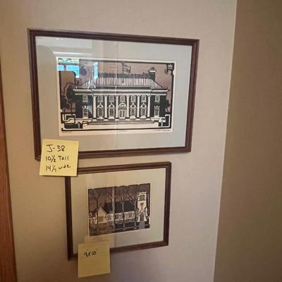 2 pieces of artwork