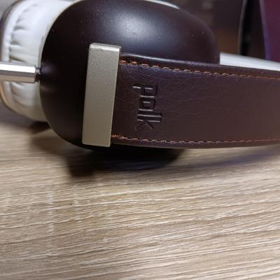 3 MIRAGE SPEAKERS AND POLK HEADPHONES