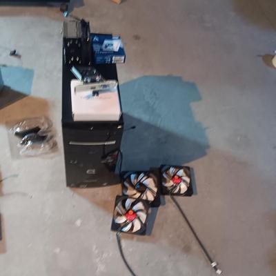 COMPAC TOWER AND PC PARTS