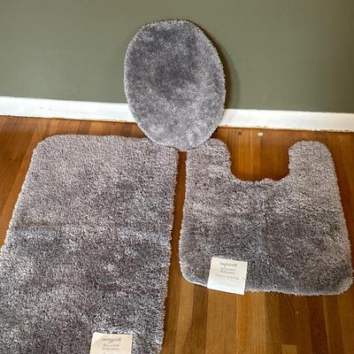 Grey bathroom set