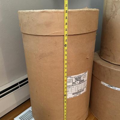 Old citric acid containers