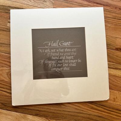 Calligraphy Artwork by Annie Cicale & More (2B-MK)