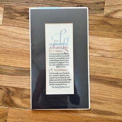 Calligraphy Artwork by Annie Cicale & More (2B-MK)