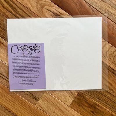 Calligraphy Artwork by Annie Cicale & More (2B-MK)