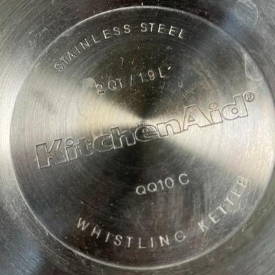 Kitchenaid Qq10c Stainless Steel Whistling Tea Kettle