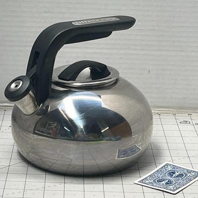 Kitchenaid Qq10c Stainless Steel Whistling Tea Kettle