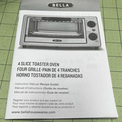 Bella 4-Slice Toaster Oven