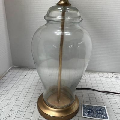 Glass Table Lamp