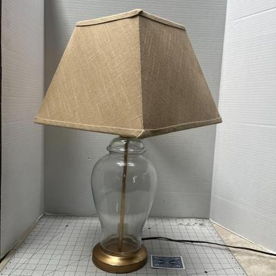 Glass Table Lamp