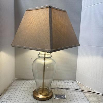 Glass Table Lamp