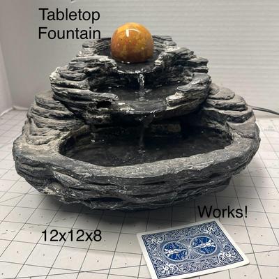 Home Decor Tabletop Water Fountain