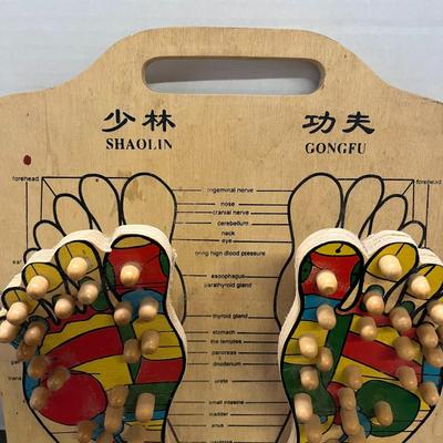 Wooden Chinese Foot Acupressure Massage Board