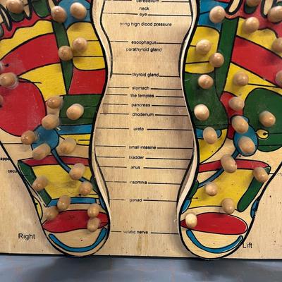 Wooden Chinese Foot Acupressure Massage Board