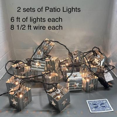 2 Set Of Patio Lights