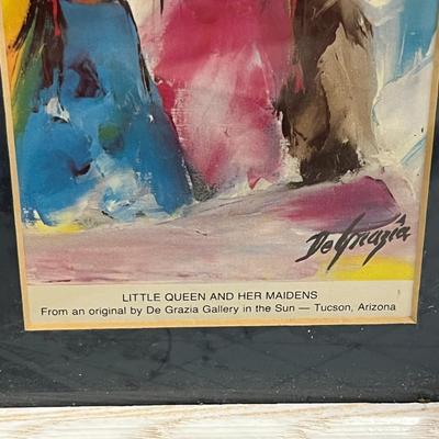 2 Set Of De Grazia Art Paintings from Tucson, AZ