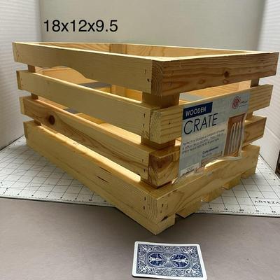 Rustic Wooden Crate Box