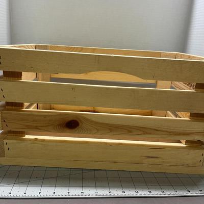 Rustic Wooden Crate Box