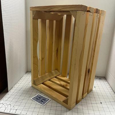 Rustic Wooden Crate Box
