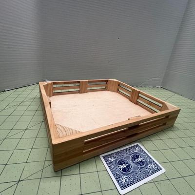 2 Set Of Wooden Trays