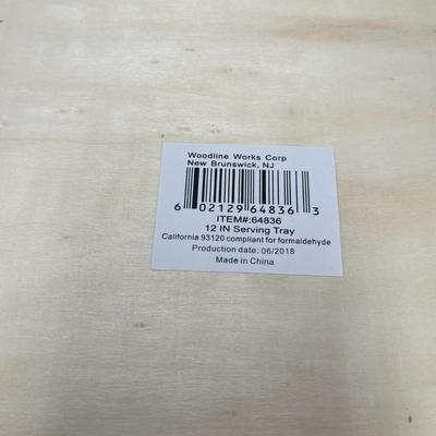 2 Set Of Wooden Trays
