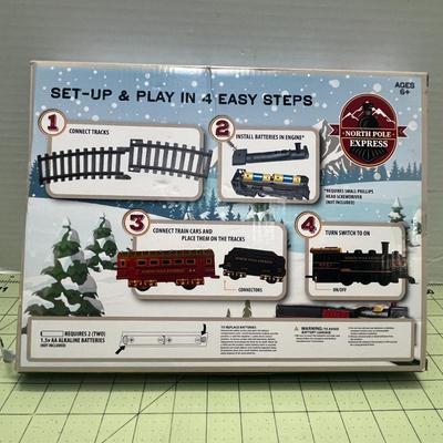 North Pole Express Battery Operated Train Set