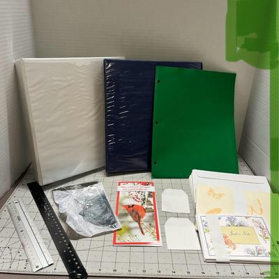 Various Binders, Notebooks and office supplies