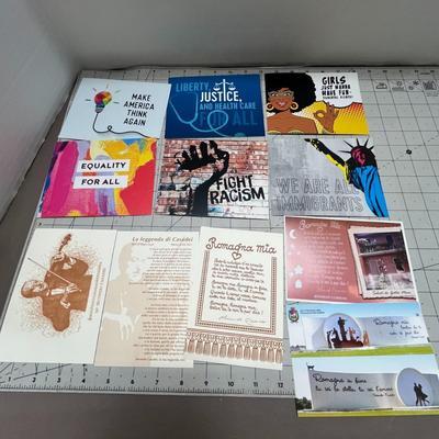 Various Set Of Postcards