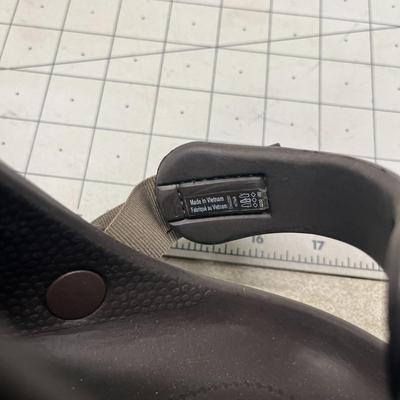 Brown-Black Crocs for Men or Women