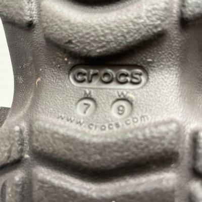 Brown-Black Crocs for Men or Women