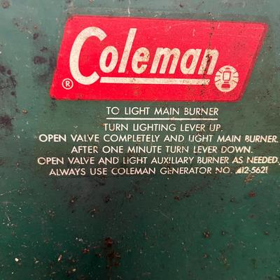 Coleman Vintage Foldable Camping Stove