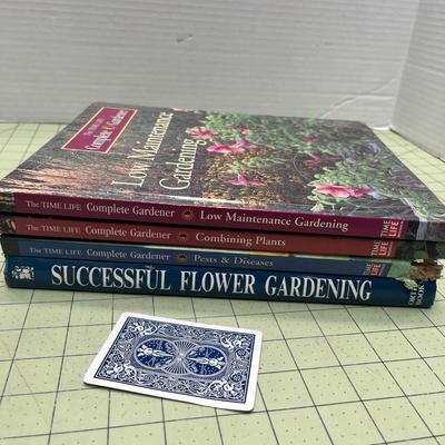 Set of 4 Gardening Books