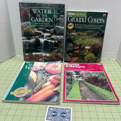 Set of 4 Gardening Books 