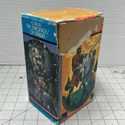 C. S. Lewis The Chronicles Of Narnia Collier Box Set 7 Books Paperback