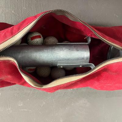 Vintage Red Original Bag Shag - Golf Ball Collector