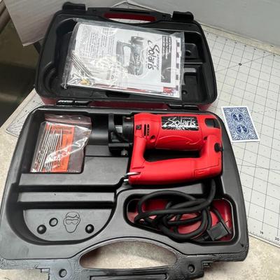 Rotozip Solaris Spiral Saw Power Tool #sls01 Type 1 Router Style Roto Zip with Case