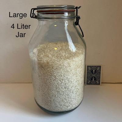 Storage Glass Bottle Jar