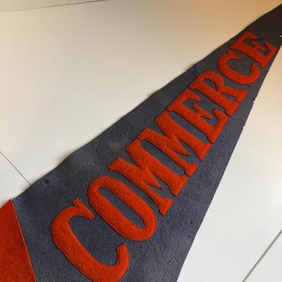 Vintage 1914 Commerce Flag